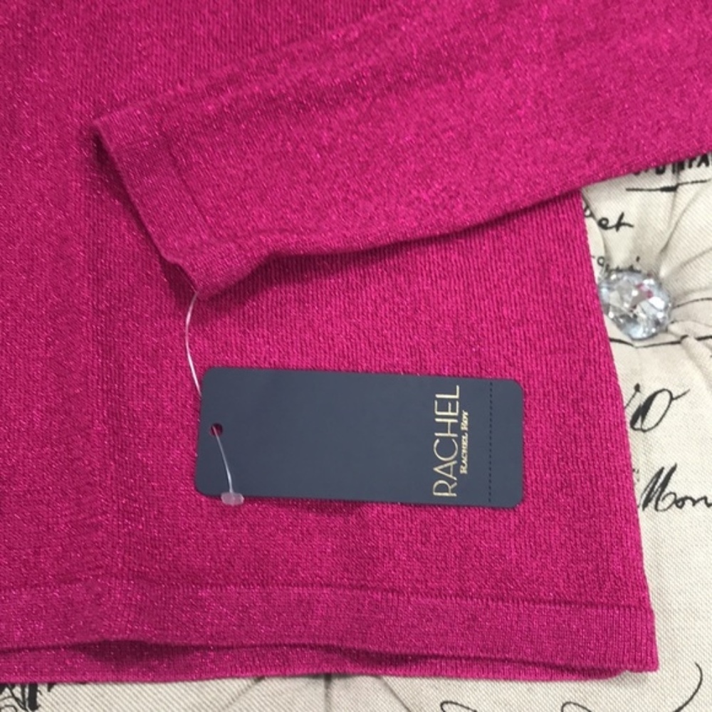 Rachel Rachel Roy Metallic Ringer Sweater - Picture 2 of 7